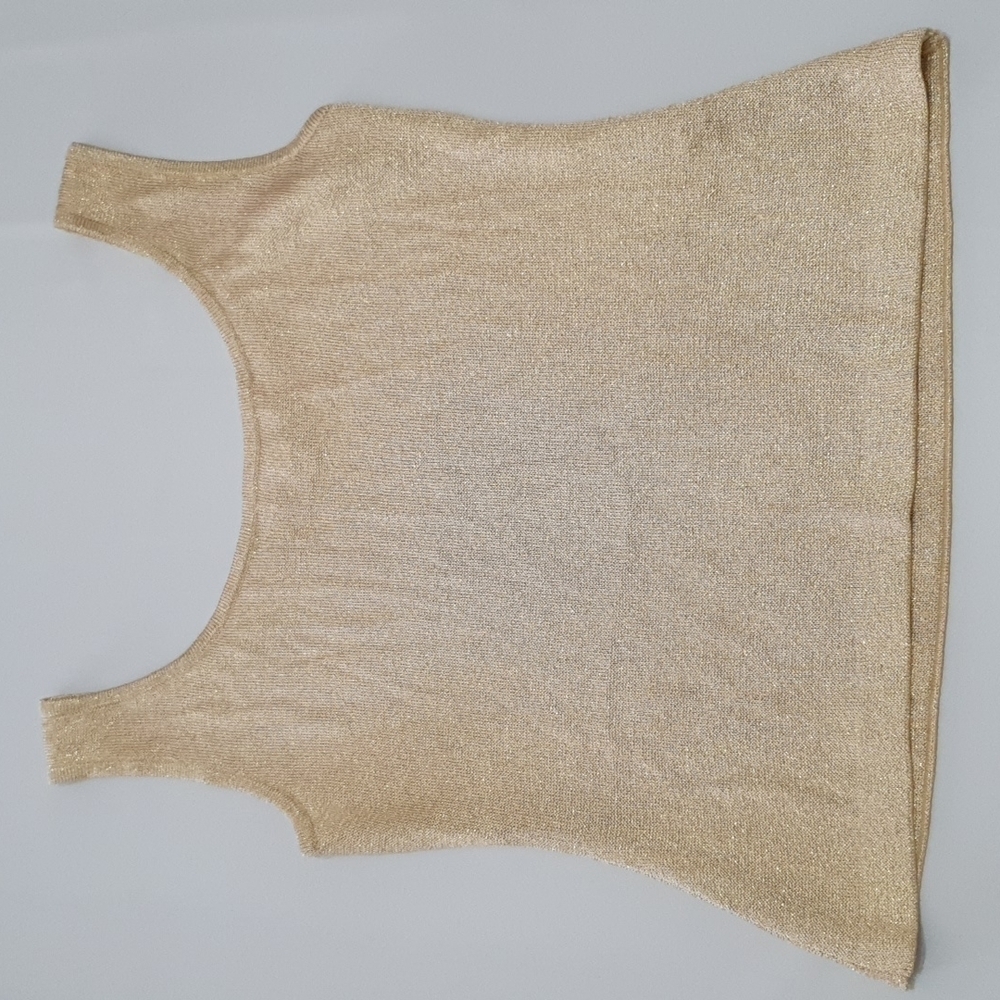 St John Basic Gold Thread Tank Top - image 4